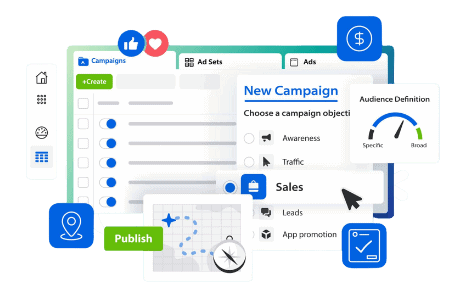 Meta Ads and paid social media marketing San Diego