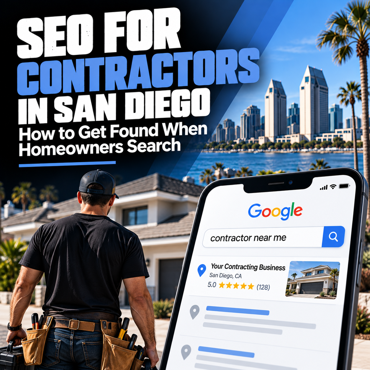SEO for Contractors in San Diego- How to Get Found When Homeowners Search