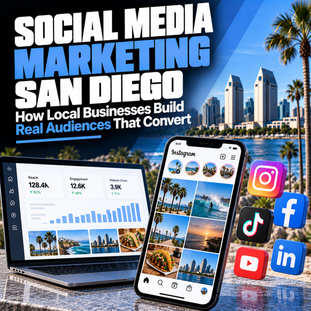 Social Media Marketing San Diego- How Local Businesses Build Real Audiences That Convert